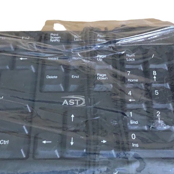Computer Keyboard AST USB Keyboard KIN 16 with AST Mouse-Black - Picture 14 of 14